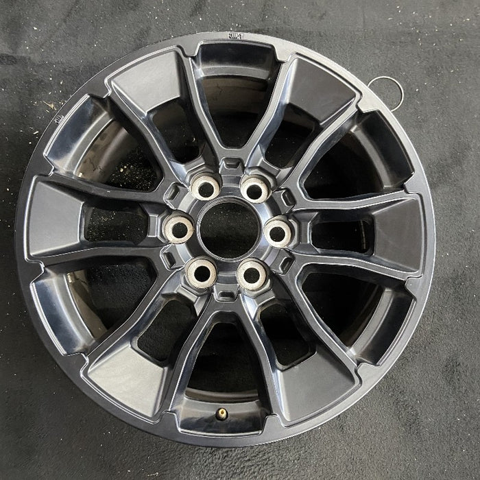 20" SEQUOIA 24 20x8 6 Y spoke black TRD off- Original OEM Wheel Rim - Additional View