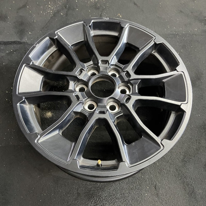 20" SEQUOIA 24 20x8 6 Y spoke black TRD off- Original OEM Wheel Rim - View 7