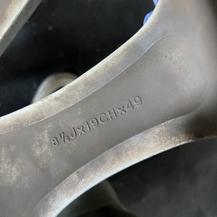 19" XJ 08-09 19x8.5 alloy 10 spoke V shape design Original OEM Wheel Rim