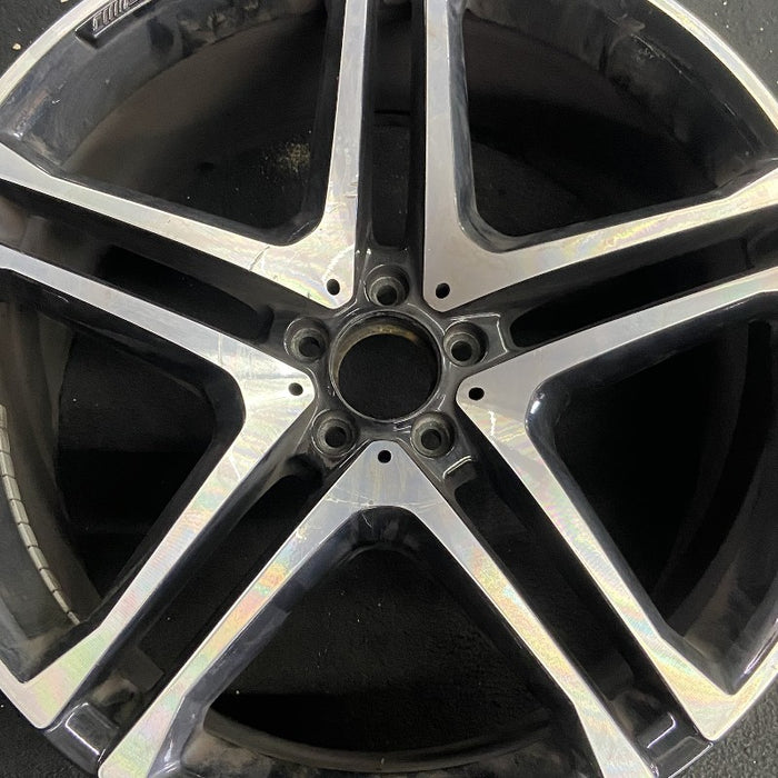 22" MERCEDES GLE-CLASS 16 292 Type SUV Cpe VIN E 4th digit GLE450 22x11 10 - Angle View