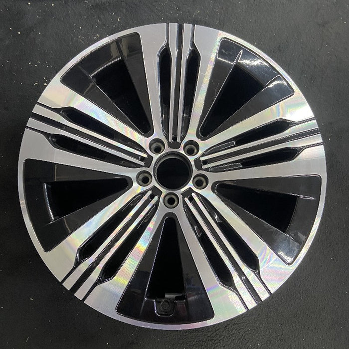 20" EQS-CLASS 22-24 297 Type 20x8.5 5 spoke triple spoke Original OEM Wheel Rim - Front View