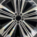 20" EQS-CLASS 22-24 297 Type 20x8.5 5 spoke triple spoke Original OEM Wheel Rim - Angle View