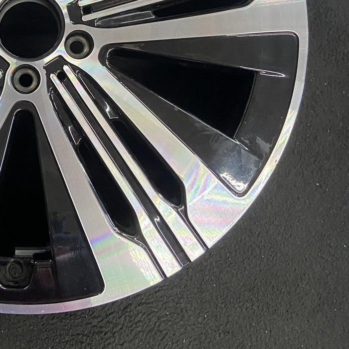 20" EQS-CLASS 22-24 297 Type 20x8.5 5 spoke triple spoke Original OEM Wheel Rim - Back View