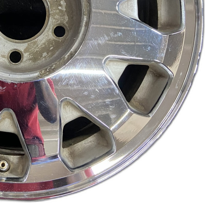16" DEVILLE 98-99 16x7 aluminum 11 slot silver finish opt QC4 Original OEM Wheel Rim