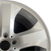 19" MERCEDES GL-CLASS 09 164 Type; GL320 19x8.5 5 spoke Original OEM Wheel Rim - Side Profile
