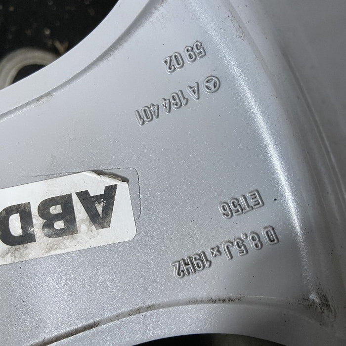 19" MERCEDES GL-CLASS 09 164 Type; GL320 19x8.5 5 spoke Original OEM Wheel Rim - View 9