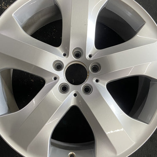19" MERCEDES GL-CLASS 09 164 Type; GL320 19x8.5 5 spoke Original OEM Wheel Rim - Angle View