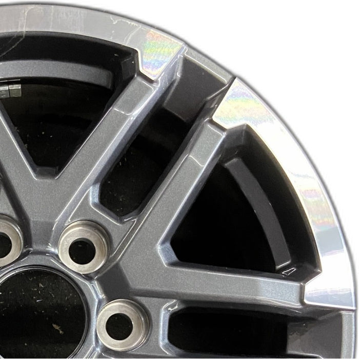 18" TACOMA 24 18x7.5 6 Y spoke TRD Sport Original OEM Wheel Rim - Side Profile