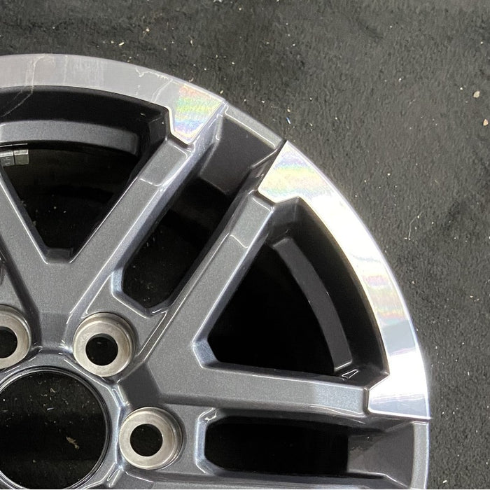 18" TACOMA 24 18x7.5 6 Y spoke TRD Sport Original OEM Wheel Rim - Close-Up Detail