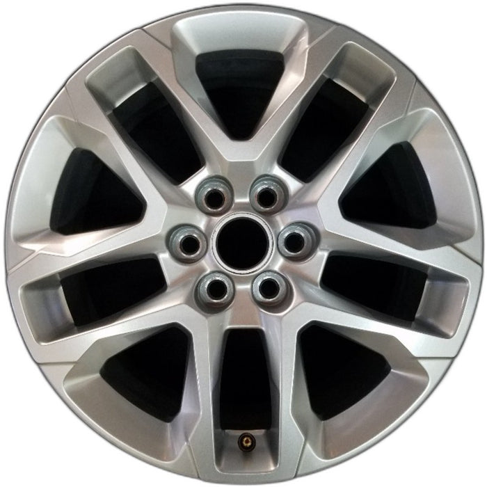 18" TRAVERSE 18-19 18x7.5 opt RT1 Original OEM Wheel Rim - Front View