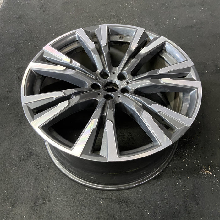 22" X7 19-20 22x10.5, 10 spoke, double spoke Original OEM Wheel Rim - View 8