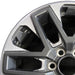 20" SEQUOIA 23-24 20x8 open spoke 6 spoke machined face with black pockets - Angle View