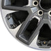 20" SEQUOIA 23-24 20x8 open spoke 6 spoke machined face with black pockets - Back View