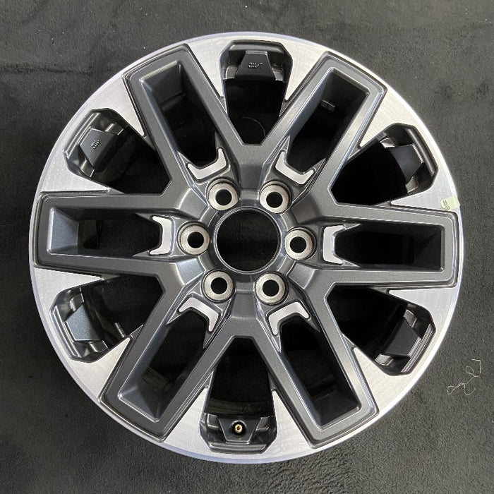 20" SEQUOIA 23-24 20x8 open spoke 6 spoke machined face with black pockets - Additional View