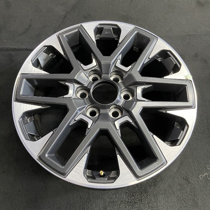 20" SEQUOIA 23-24 20x8 open spoke 6 spoke machined face with black pockets - View 7