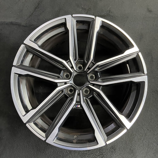 19" BMW 230i 23-24 19x8.5, , wide spoke Original OEM Wheel Rim - Additional View