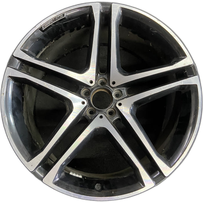 22" MERCEDES GLE-CLASS 16 292 Type, , GLE450, 22x11, 10 spoke Original OEM - Front View