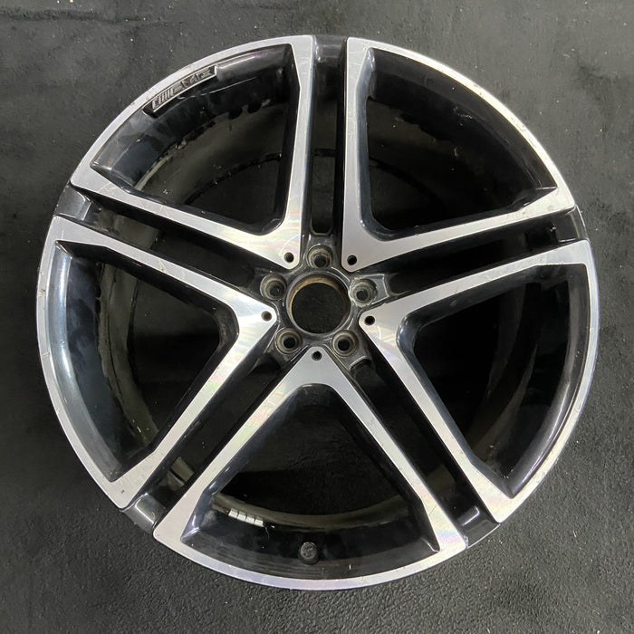 22" MERCEDES GLE-CLASS 16 292 Type, , GLE450, 22x11, 10 spoke Original OEM - Angle View