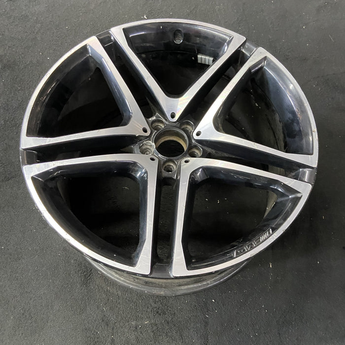 22" MERCEDES GLE-CLASS 16 292 Type, , GLE450, 22x11, 10 spoke Original OEM - Close-Up Detail