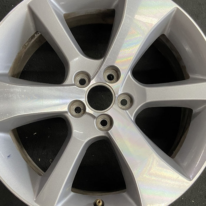 17" LEGACY 13-14 17x7 alloy 6 spoke machined face silver thin spokes Original OEM Wheel Rim