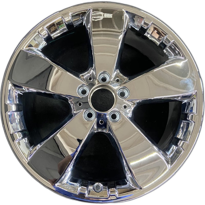 19" MERCEDES ML-CLASS 09 164 Type ML350 19x8 5 spoke arched fluted with 2 tabs - Front View