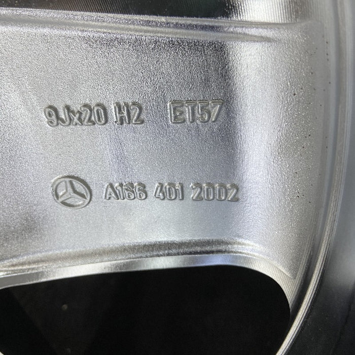20" MERCEDES GLE-CLASS 16 166 Type SUV VIN D 4th digit GLE300d 20x9 w/AMG - View 9