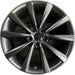 18" 640i GT 18-19 18x8 5 spoke V spoke Original OEM Wheel Rim - Front View