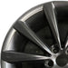 18" 640i GT 18-19 18x8 5 spoke V spoke Original OEM Wheel Rim - Angle View