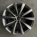 18" 640i GT 18-19 18x8 5 spoke V spoke Original OEM Wheel Rim - Front View