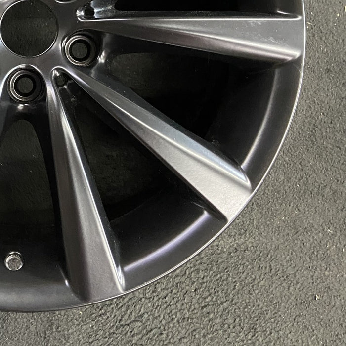 18" 640i GT 18-19 18x8 5 spoke V spoke Original OEM Wheel Rim - Back View