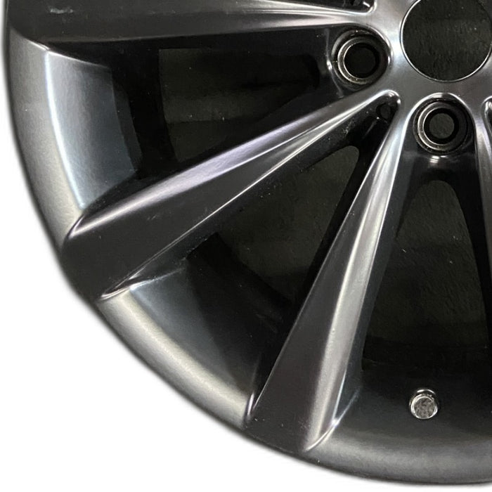18" 640i GT 18-19 18x8 5 spoke V spoke Original OEM Wheel Rim - Back View