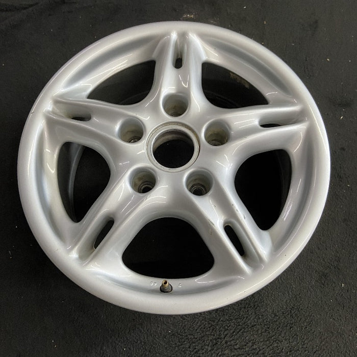 16" PORSCHE BOXSTER 97-04 16x7 rear Original OEM Wheel Rim - View 7