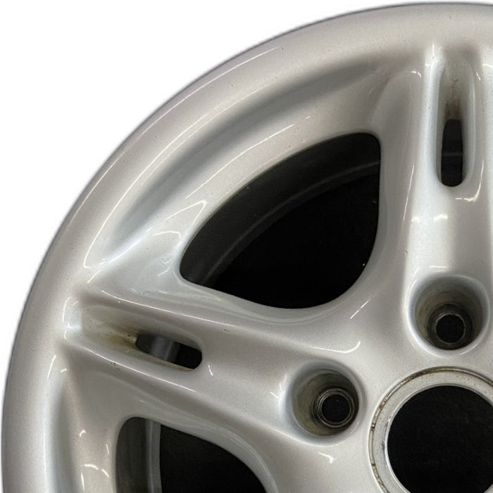 16" PORSCHE BOXSTER 97-04 16x6 frt Original OEM Wheel Rim - Angle View