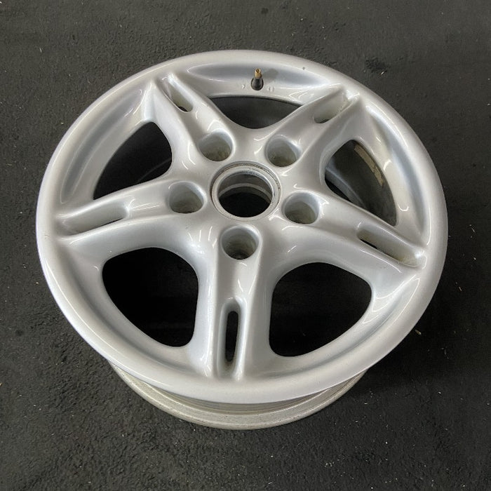 16" PORSCHE BOXSTER 97-04 16x6 frt Original OEM Wheel Rim - View 8
