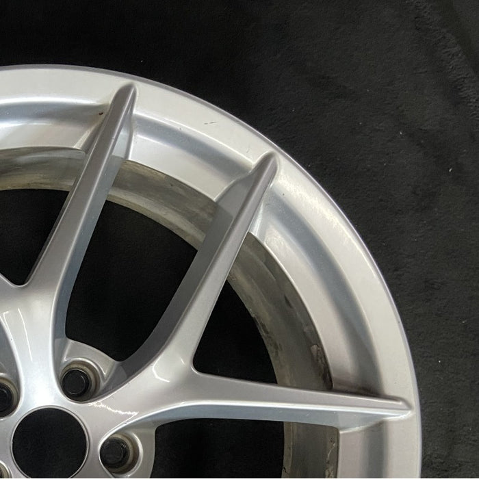 20" STELVIO 18 20x8.5 5 spoke Y spoke Original OEM Wheel Rim - Close-Up Detail