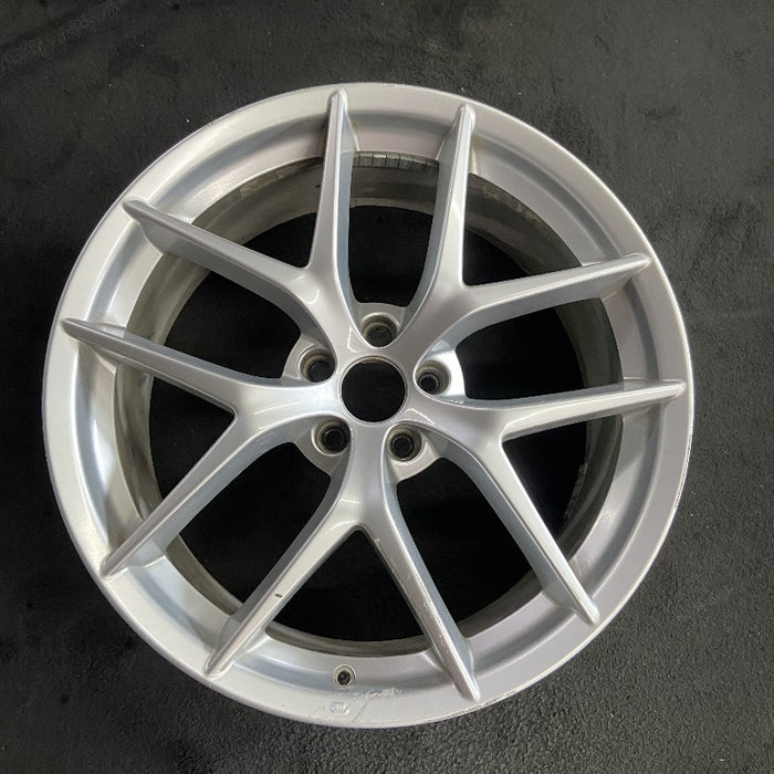 20" STELVIO 18 20x8.5 5 spoke Y spoke Original OEM Wheel Rim - Front View