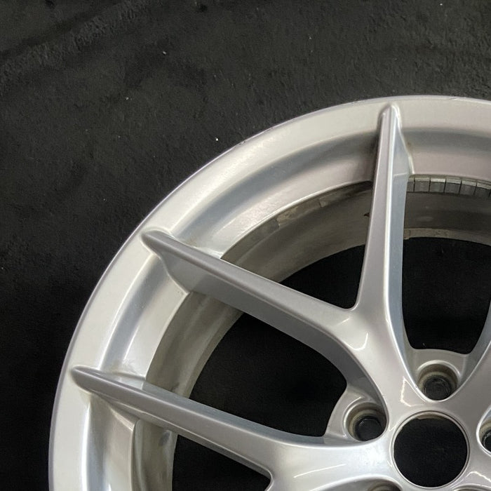 20" STELVIO 18 20x8.5 5 spoke Y spoke Original OEM Wheel Rim - Side Profile