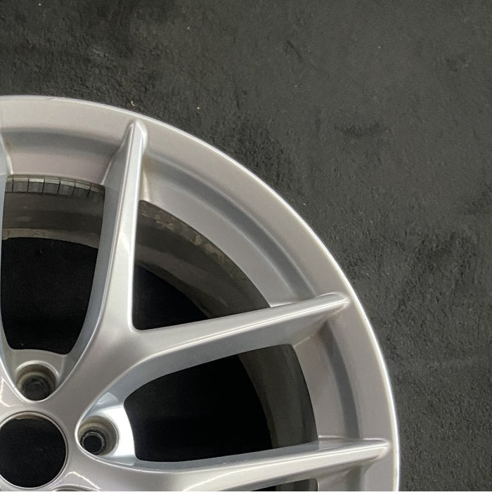 20" STELVIO 18 20x8.5 5 spoke Y spoke Original OEM Wheel Rim - Close-Up Detail
