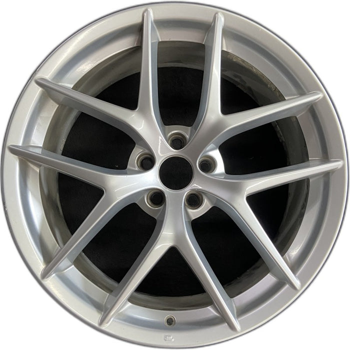 20" STELVIO 18 20x8.5 5 spoke Y spoke Original OEM Wheel Rim - Front View