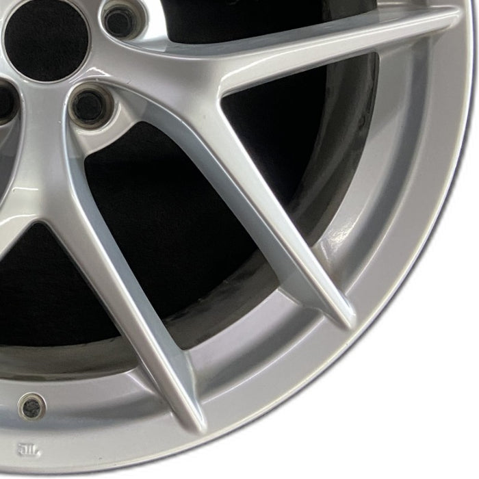 20" STELVIO 18 20x8.5 5 spoke Y spoke Original OEM Wheel Rim - Close-Up Detail