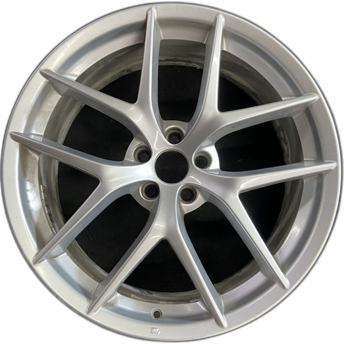 20" STELVIO 18 20x8.5 5 spoke Y spoke Original OEM Wheel Rim - Front View