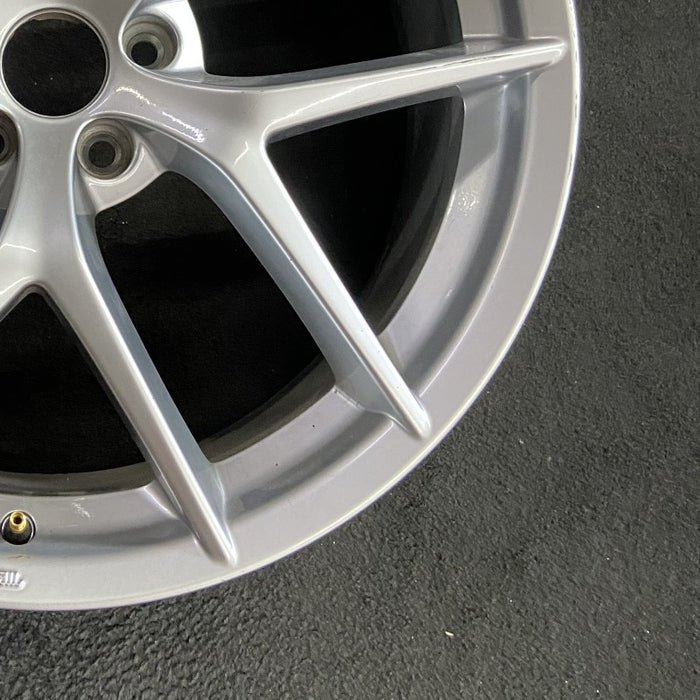 20" STELVIO 18 20x8.5 5 spoke Y spoke Original OEM Wheel Rim - Back View