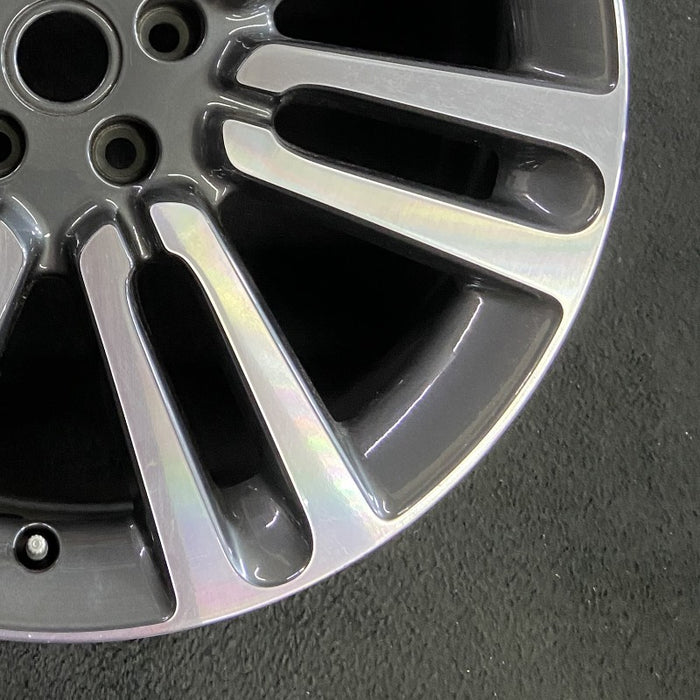 21" RANGE ROVER 22 21x8.5 7 spoke Original OEM Wheel Rim - Back View