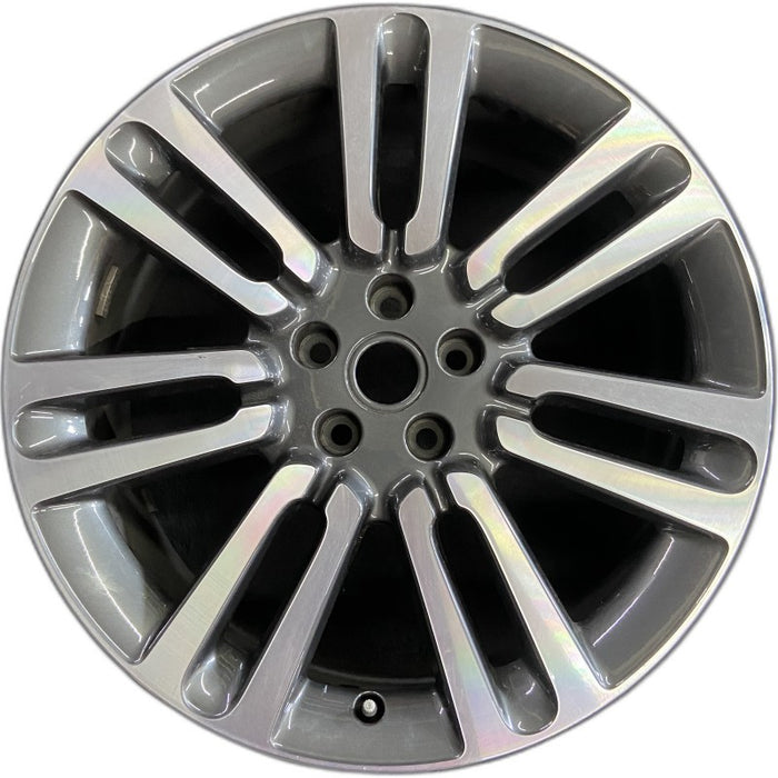 21" RANGE ROVER 22 21x8.5 7 spoke Original OEM Wheel Rim - Front View