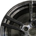 19" PORSCHE CAYMAN 11-12 19x8 straight spoke design Original OEM Wheel Rim - Angle View