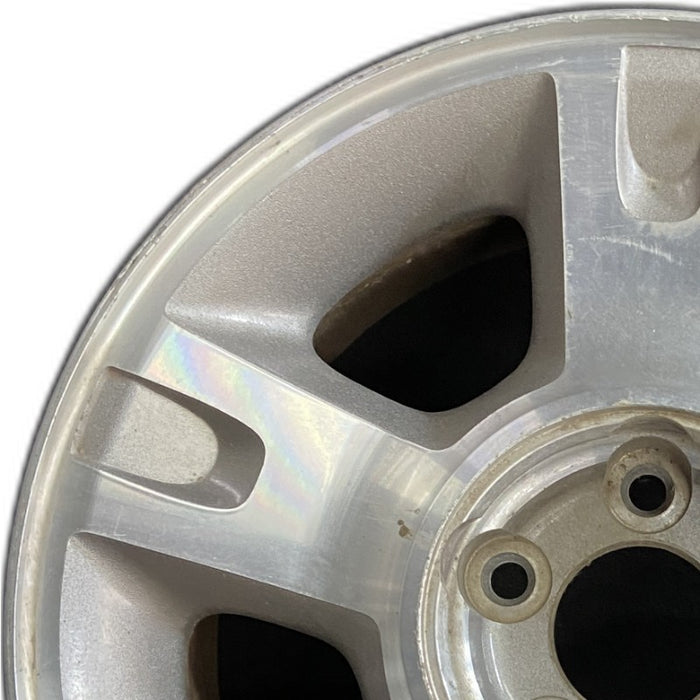 16" EXPLORER 01 2 Dr Sport package 16x7 aluminum 5 straight spokes Original OEM Wheel Rim