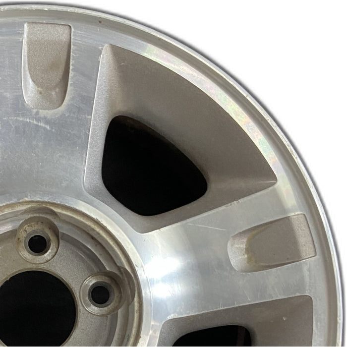 16" EXPLORER 01 2 Dr Sport package 16x7 aluminum 5 straight spokes Original OEM Wheel Rim