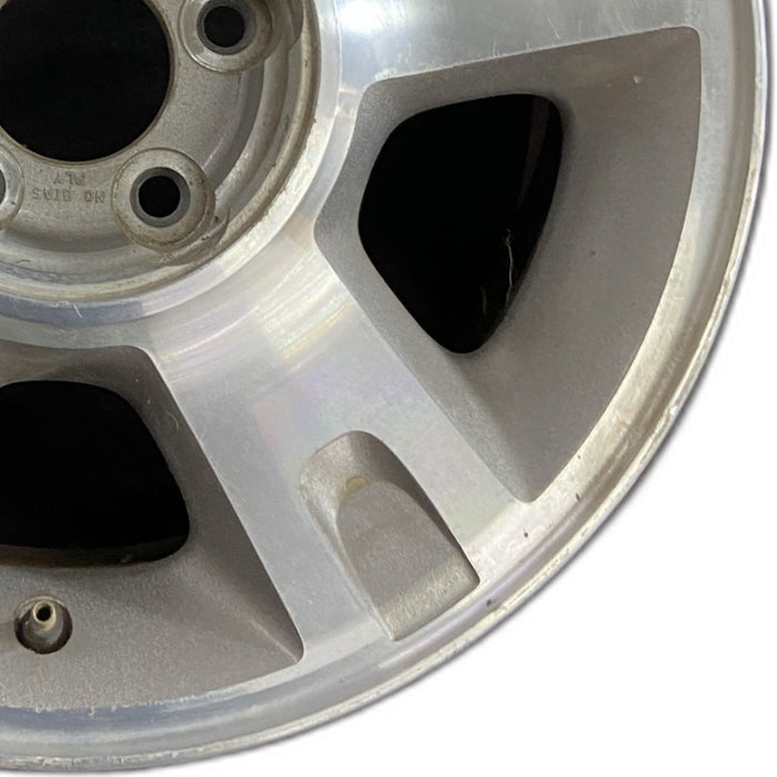 16" EXPLORER 01 2 Dr Sport package 16x7 aluminum 5 straight spokes Original OEM Wheel Rim