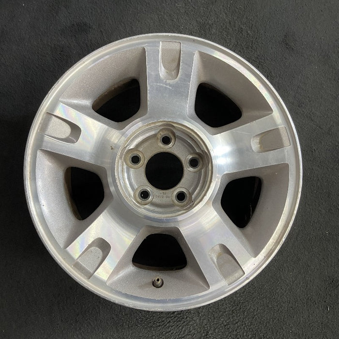 16" EXPLORER 01 2 Dr Sport package 16x7 aluminum 5 straight spokes Original OEM Wheel Rim