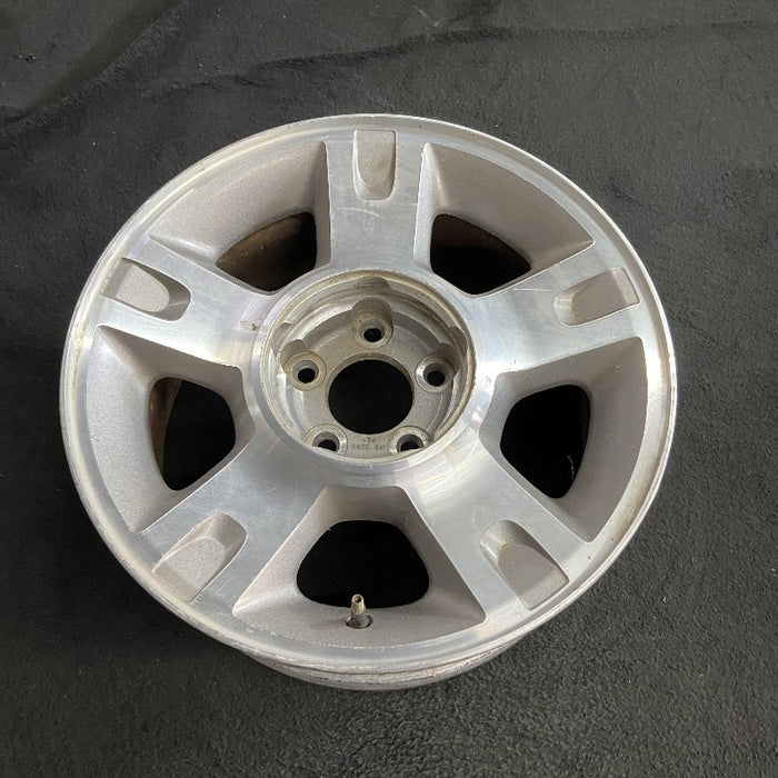 16" EXPLORER 01 2 Dr Sport package 16x7 aluminum 5 straight spokes Original OEM Wheel Rim